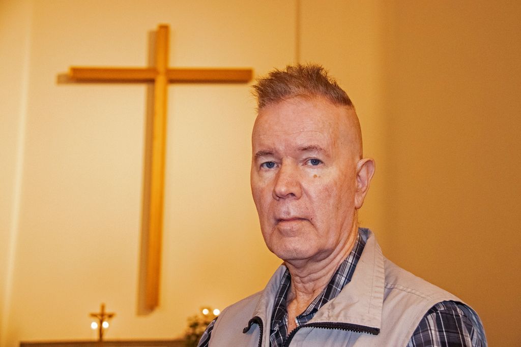 "Minulle oli tärkeää selvittää, onko käärinliinan kohdalla kyseessä aito esine, ja voisiko se olla Jeesuksen jäljiltä", sanoo antropologi, historioitsija ja Amerikan alkuperäiskulttuurien dosentti Juha Hiltunen. Kuva: Markus Luukkonen